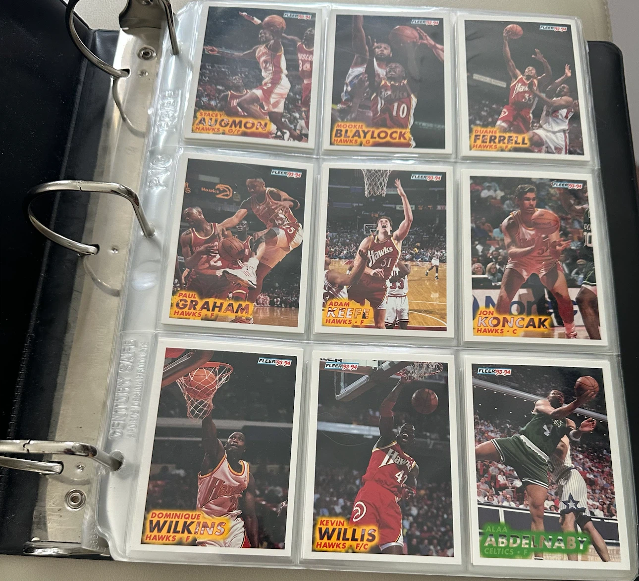 1993-94 Fleer Basketball Trading Card Collection