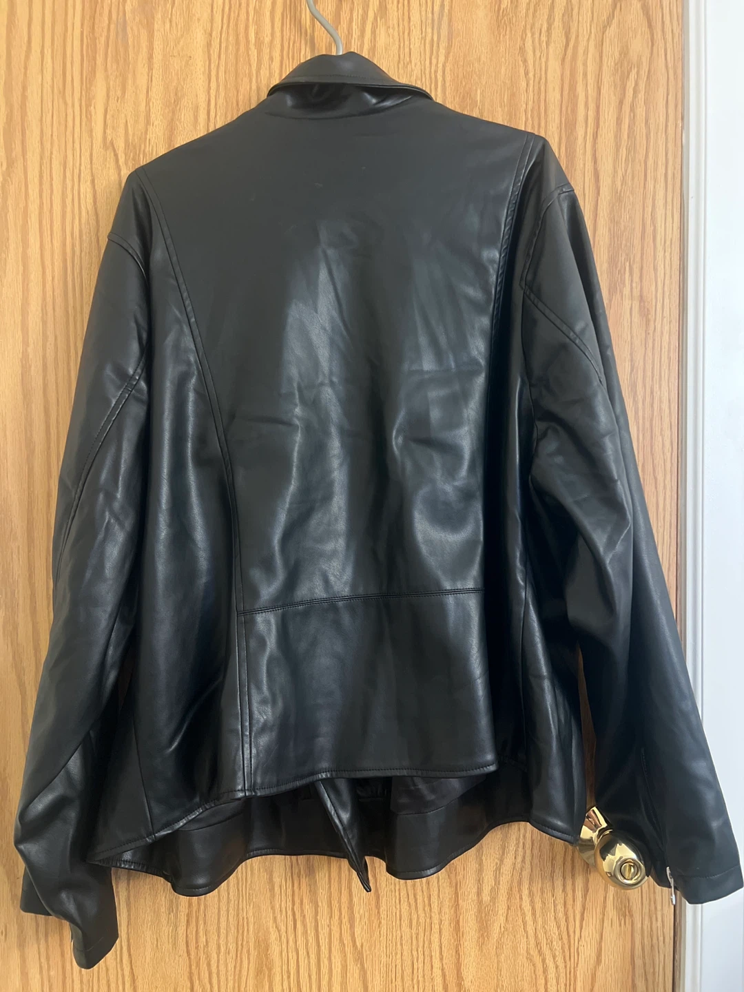 Torrid Black Faux Leather Moto Jacket - photo 3