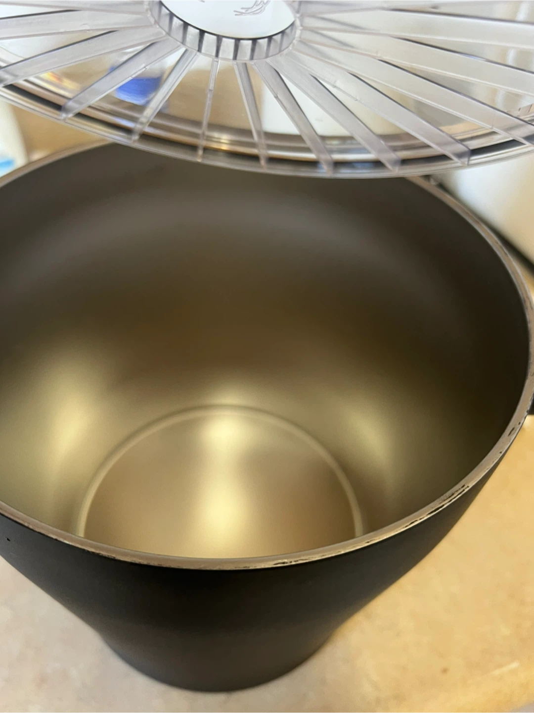 Black Insulated Ice Bucket with Handle - photo 4