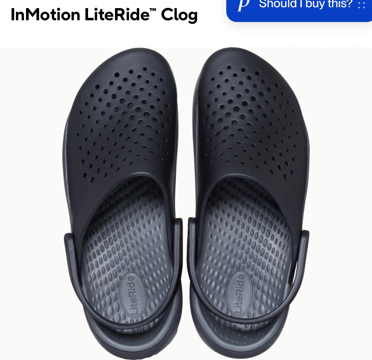 Crocs InMotion LiteRide Clogs