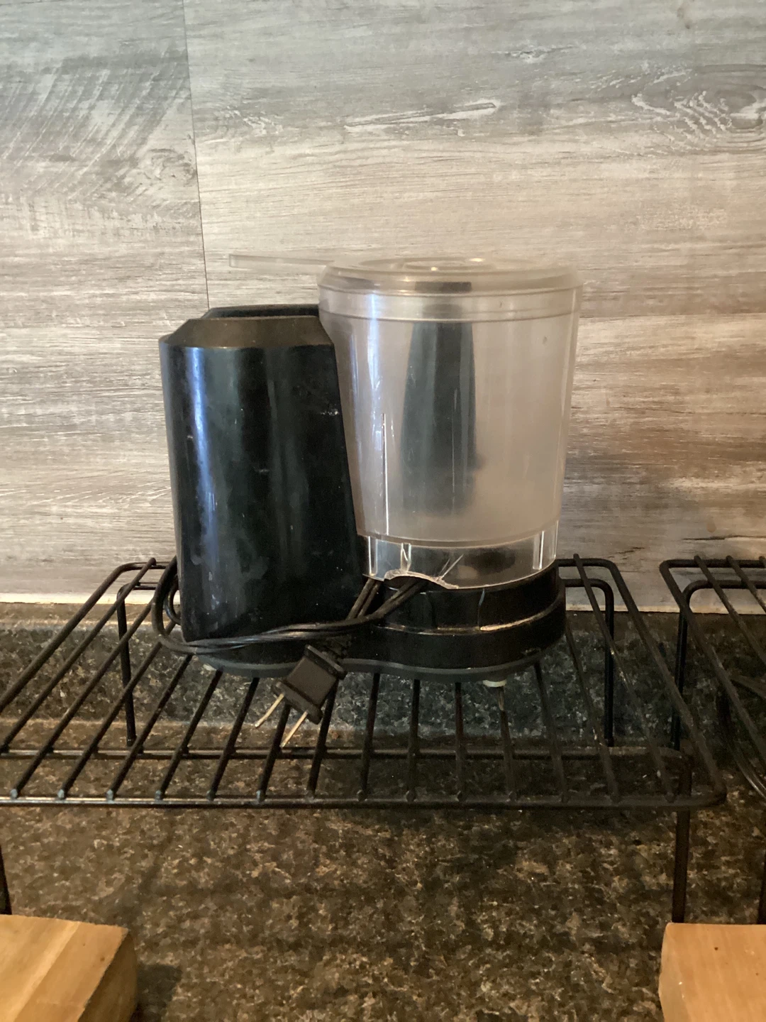 Black Electric Food Chopper