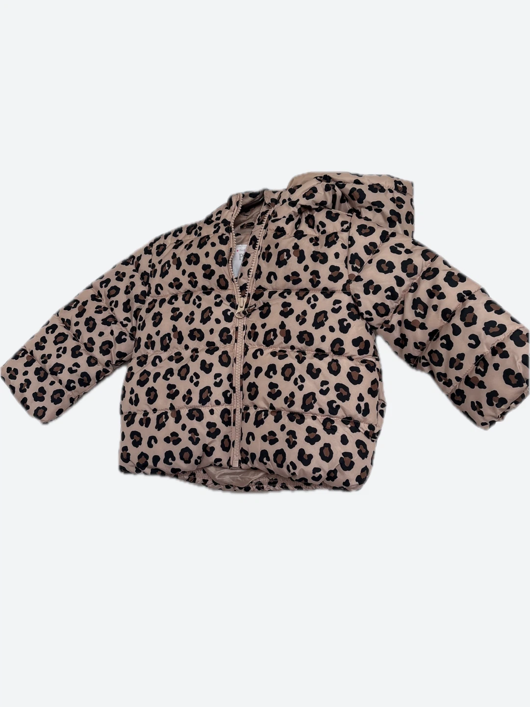 The Children's Place Leopard Print Puffer Jacket