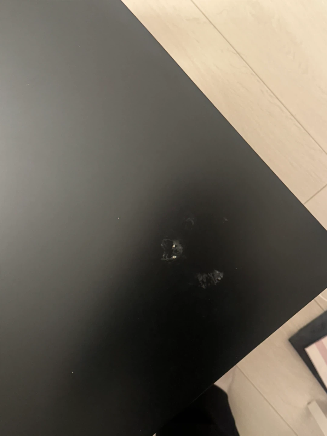 Black ikea “LACK” coffee table/side table - photo 2