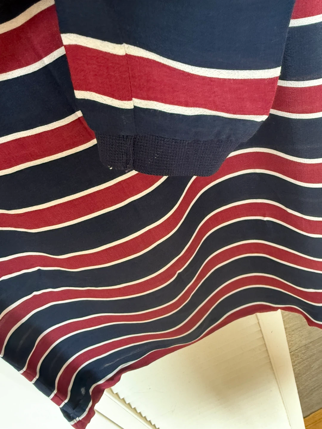 Springfield Striped Long-Sleeve Dress – Size 36 (S) - photo 2