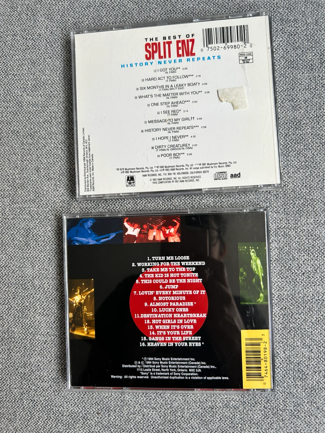 Split Enz and Loverboy CD Bundle - photo 2