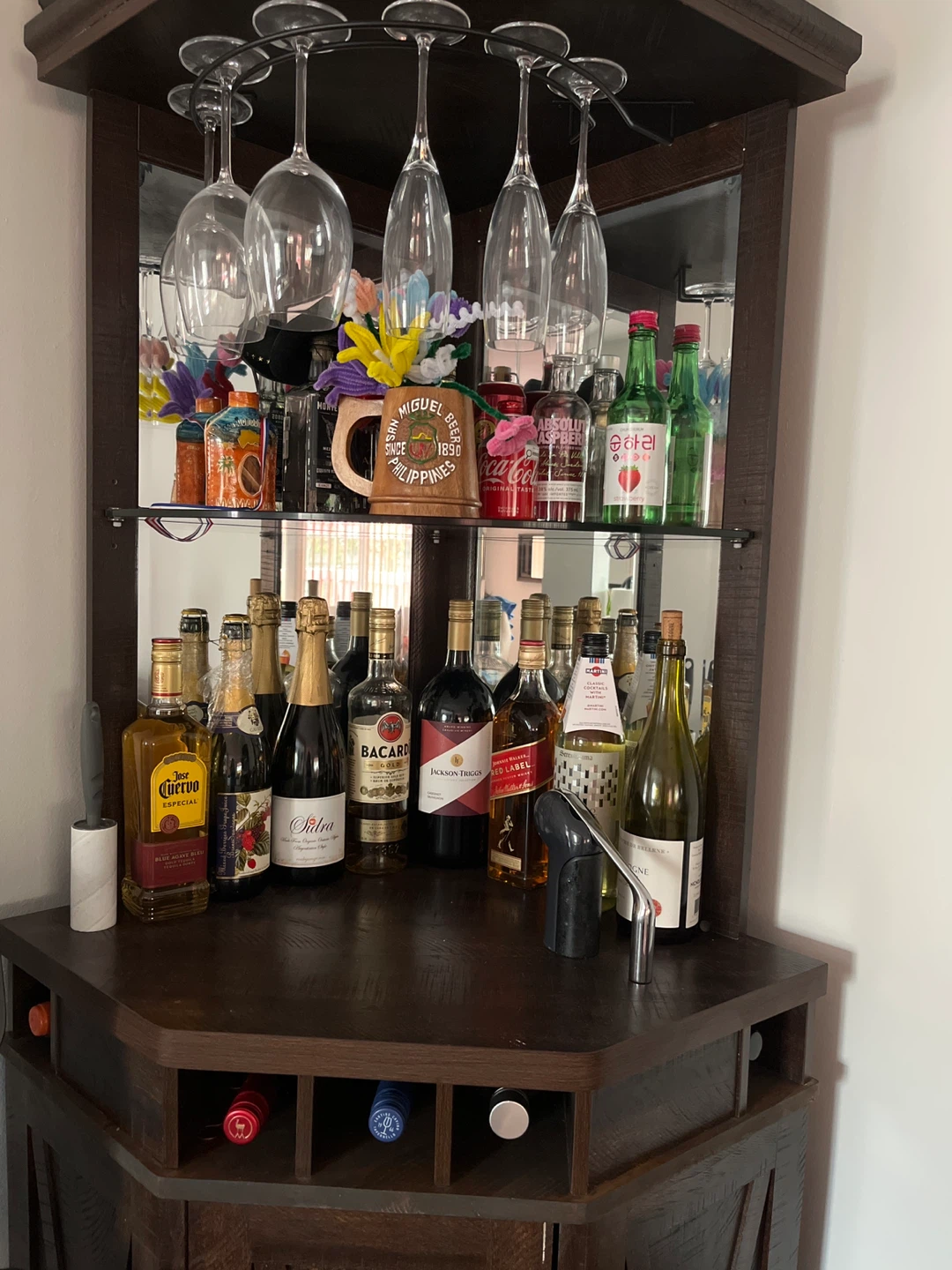 Home Corner Bar Cabinet - photo 5