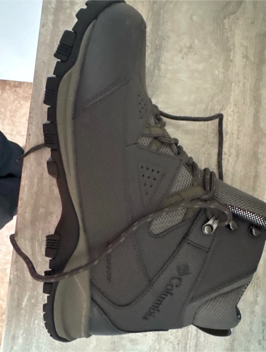 Columbia waterproof hiking boots