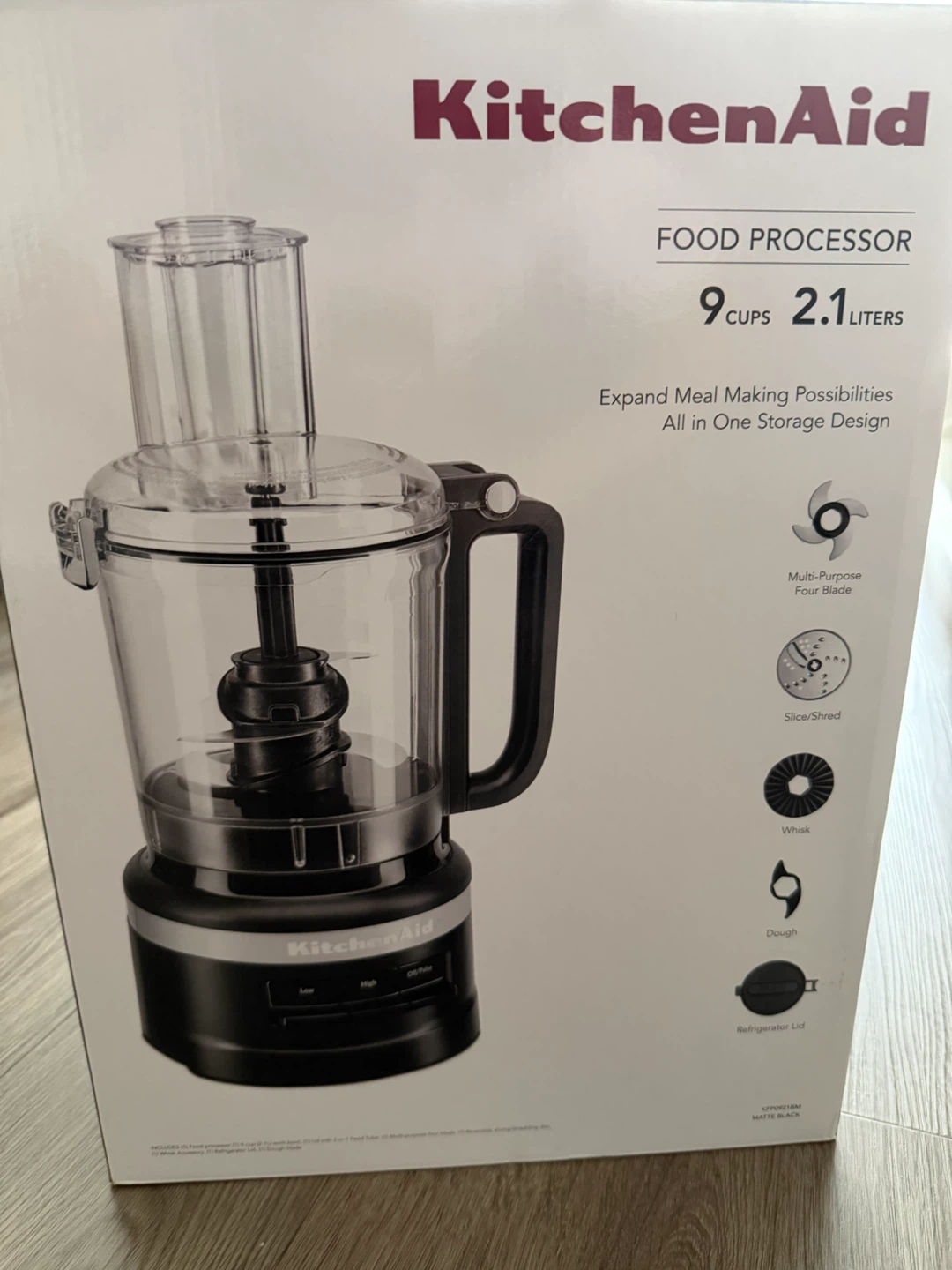 KitchenAid 9 Cup Food Processor KFP0921 - photo 2