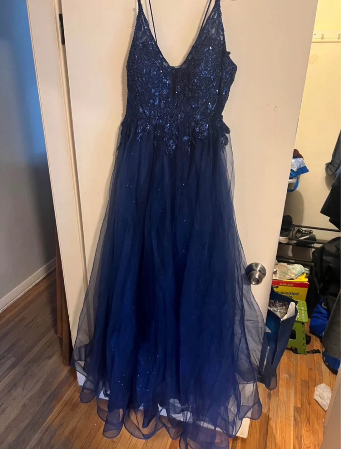 Cinderella Divine Navy Blue Gown