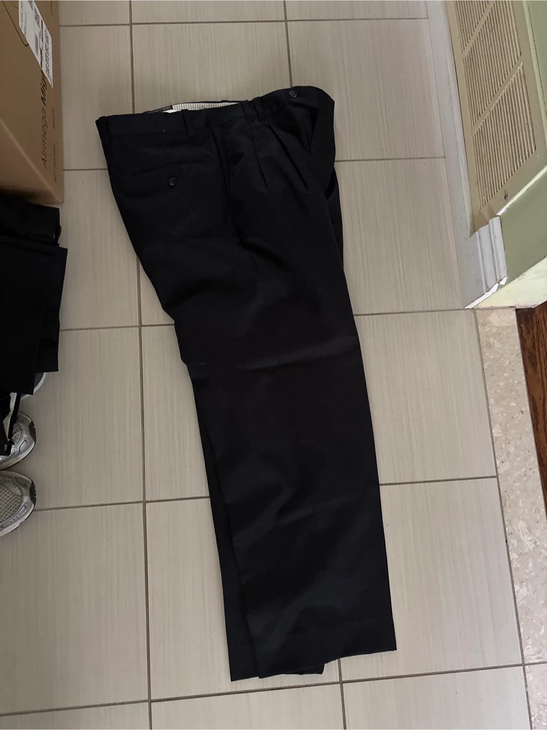 Mens Pure New Wool Dress Pants Size 36
