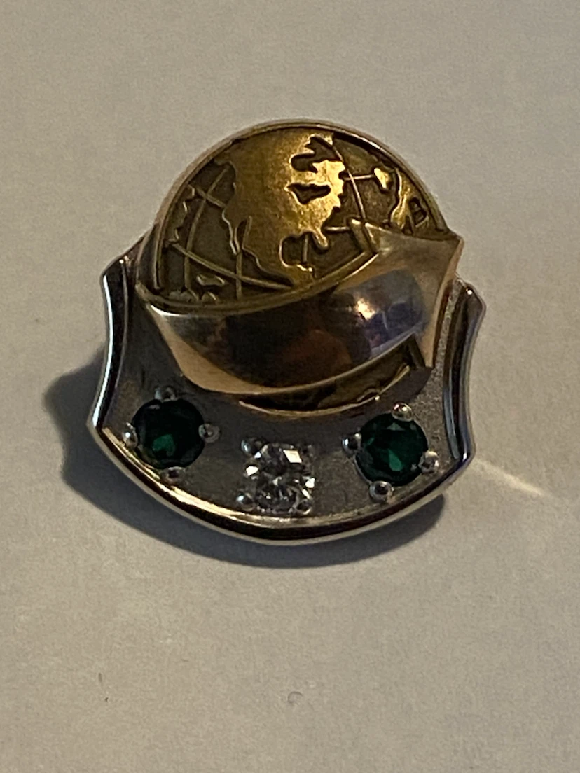 Vintage 14K Solid Gold Pan Am Airline Service Pin – O.C. Tanner