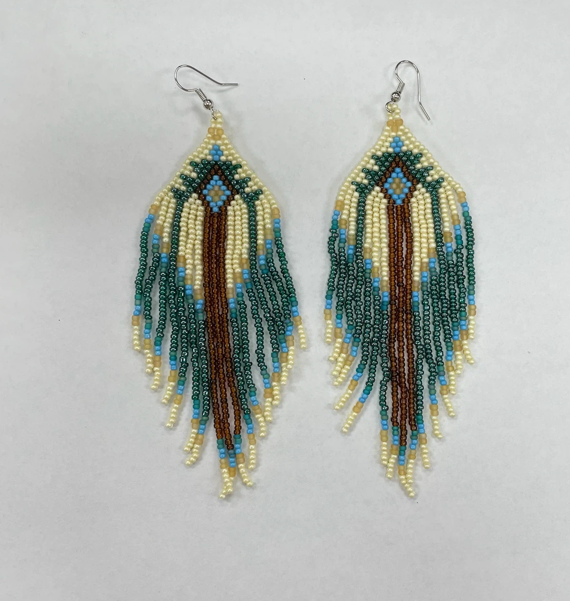 Assorted Beaded Fringe Statement Earrings 2pairs for $20 - photo 5