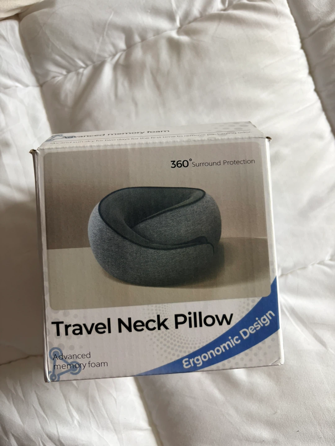 New Snail Travel Neck Pillow - Memory Foam - photo 3
