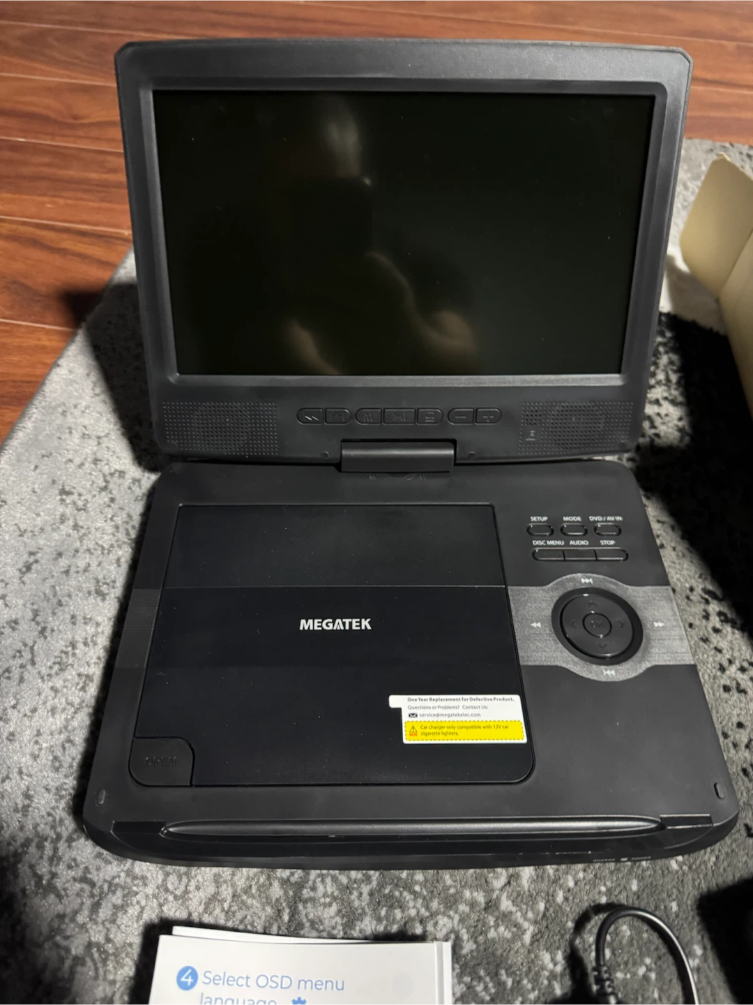 Megatek Portable DVD Player PD-1256 - photo 2