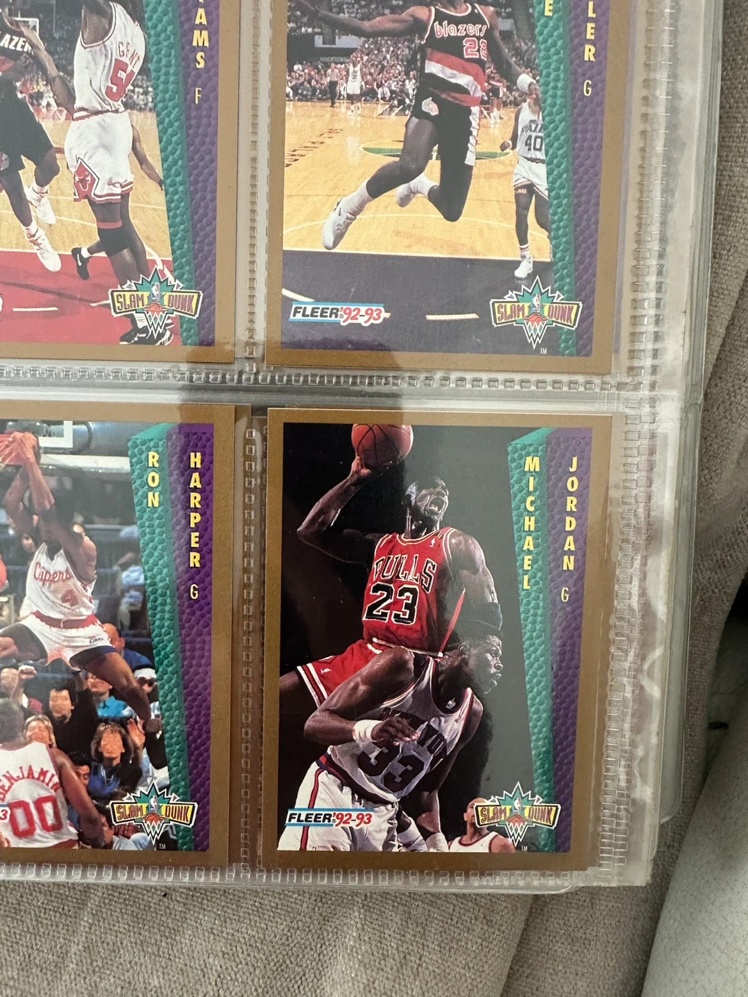 1992-93 Mint Fleer Series 2 Basketball Card Set - photo 2