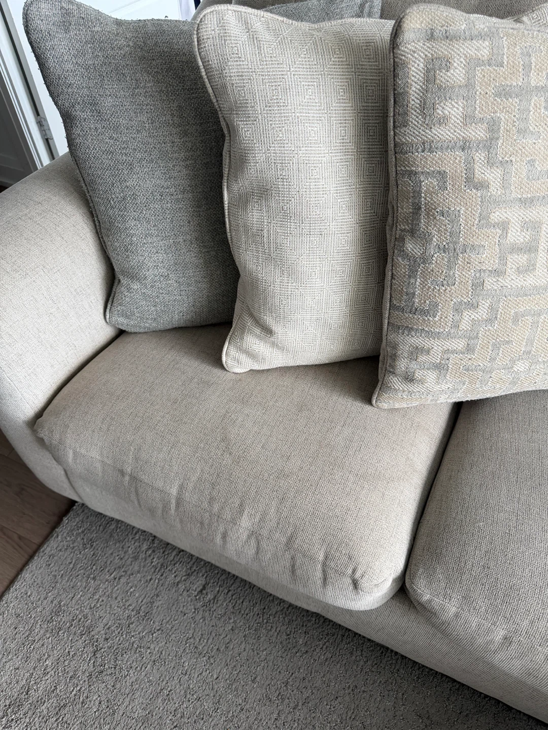 Bridgemont-Exclusive 2 Piece Sofa Chaise - Stone / Right facing - photo 4