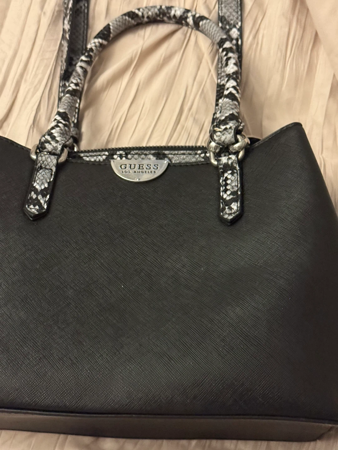 Guess Los Angeles Black Tote Bag