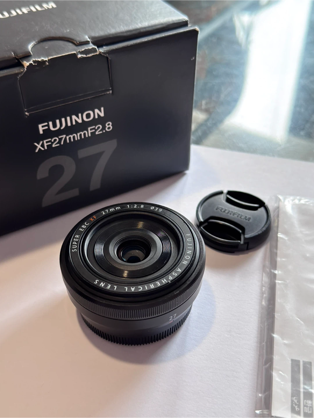 Fujifilm 27mm pancake