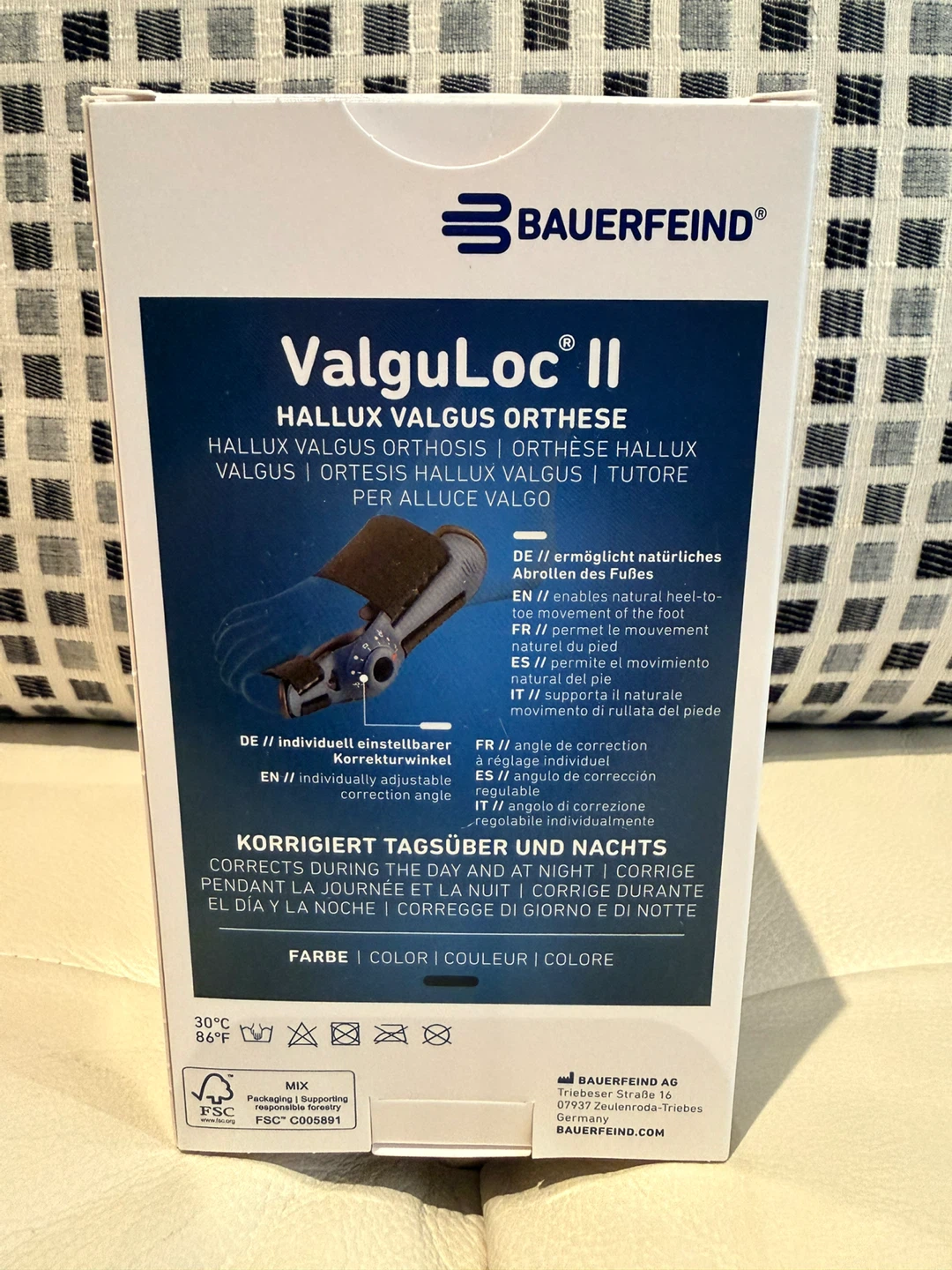 Bauerfeind ValguLoc II Hallux Valgus Orthosis - photo 2