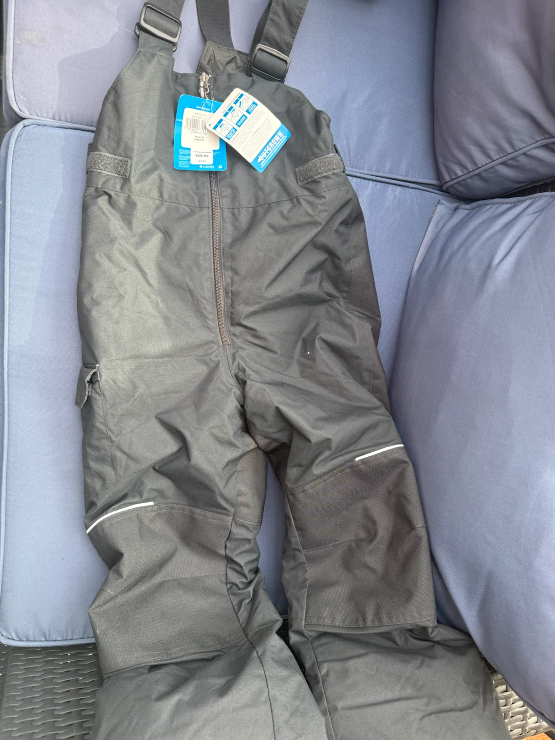 Columbia U-Reflectivity Youth Snow Bibs