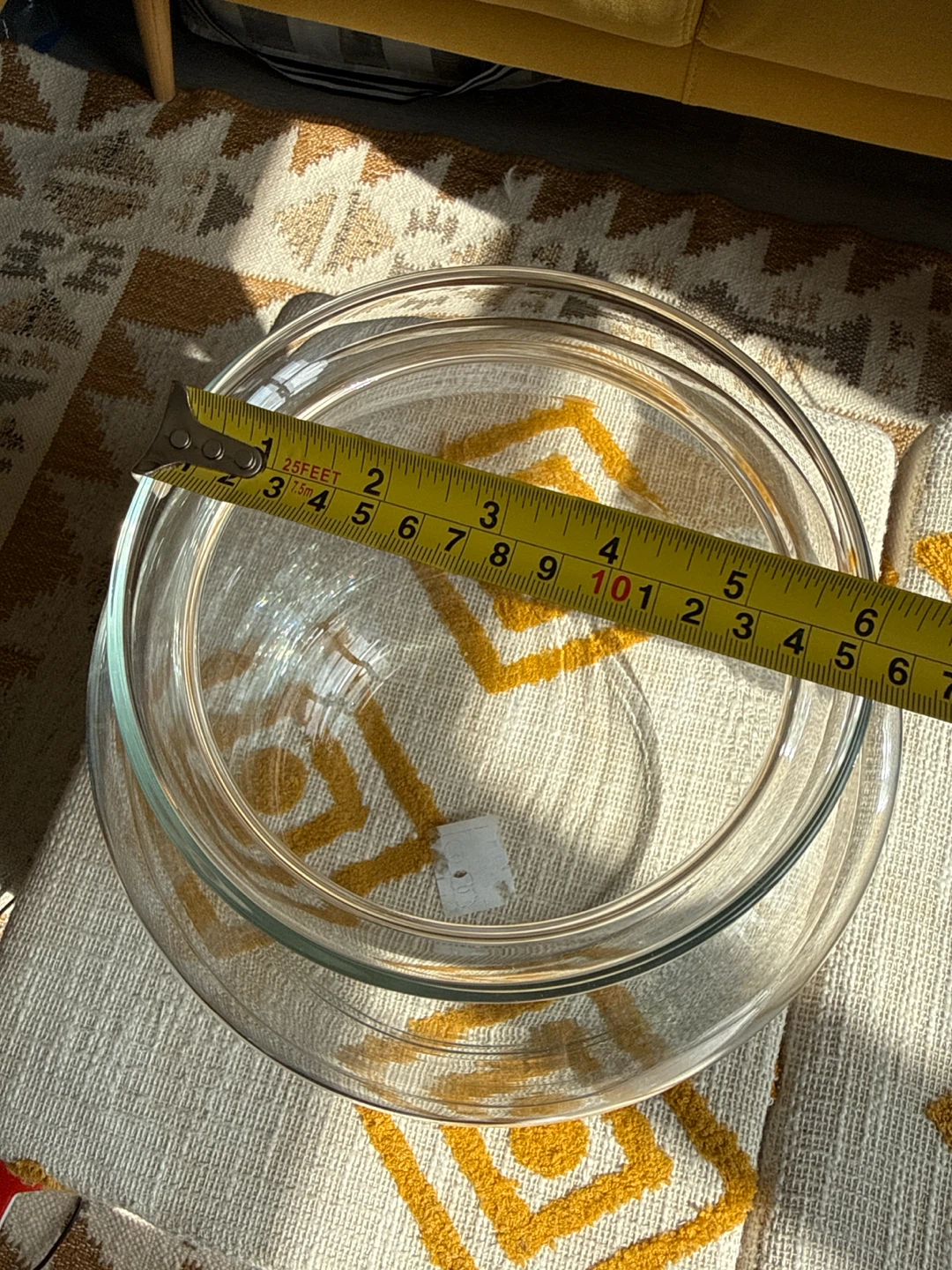 Large Clear Glass Jar - photo 3