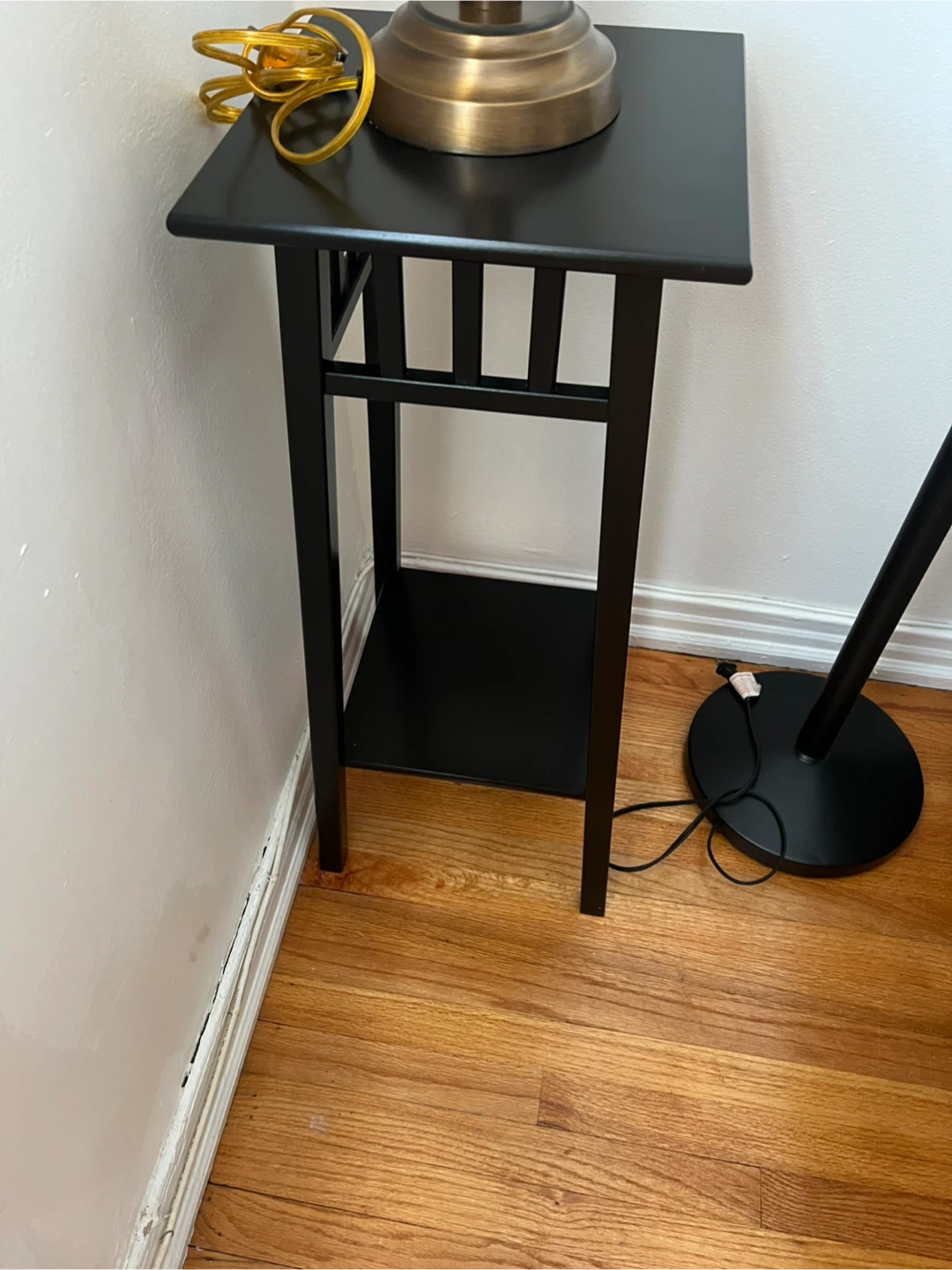 Black Side Table