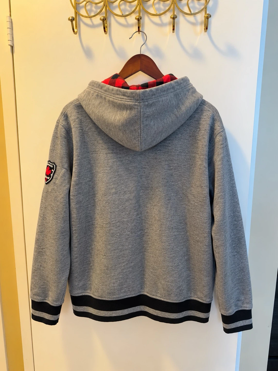 Canada Grey Zip-Up Hoodie - photo 2