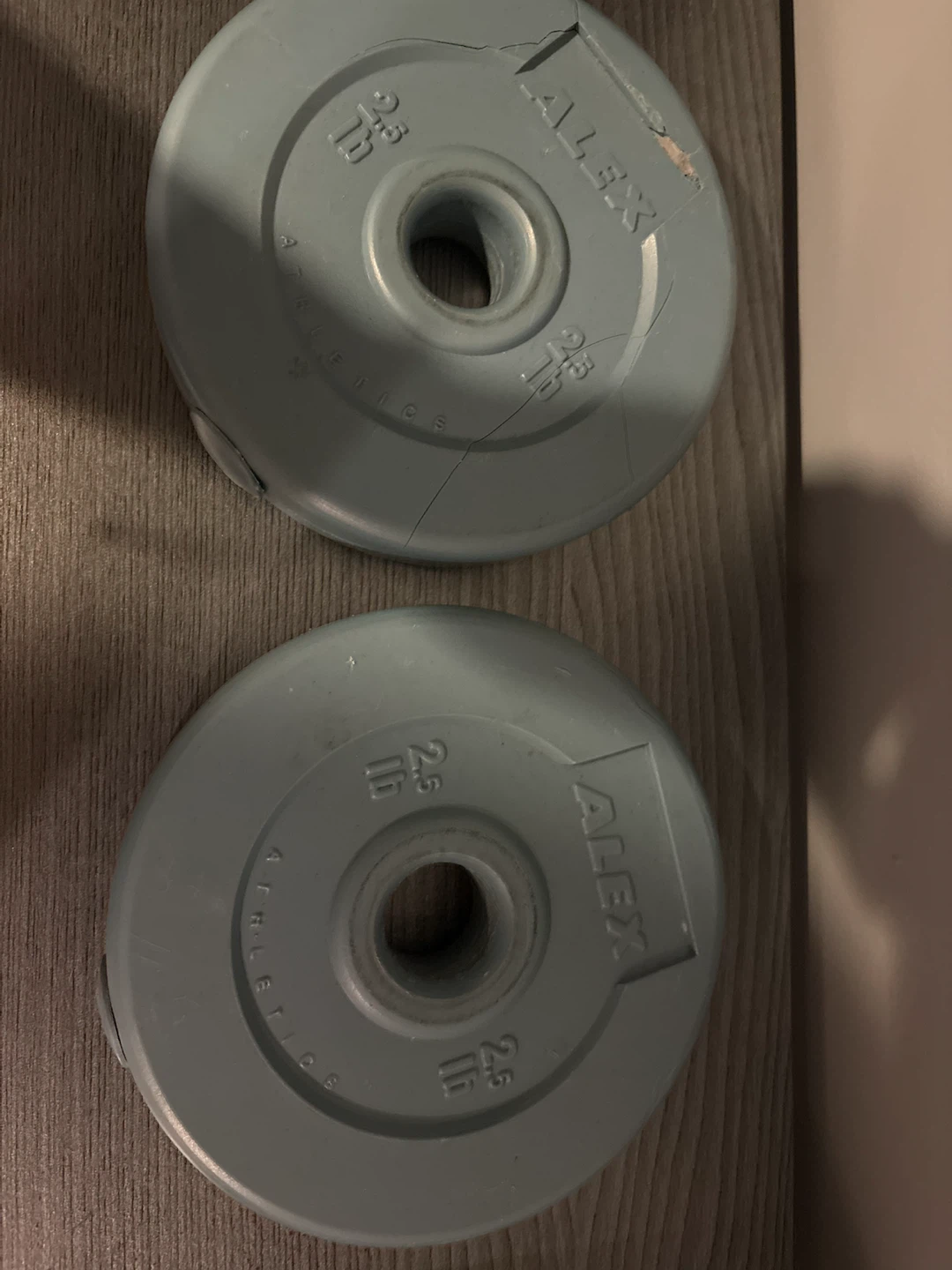 Two Alex Athletics 2.5 lb Weight Plates - photo 2