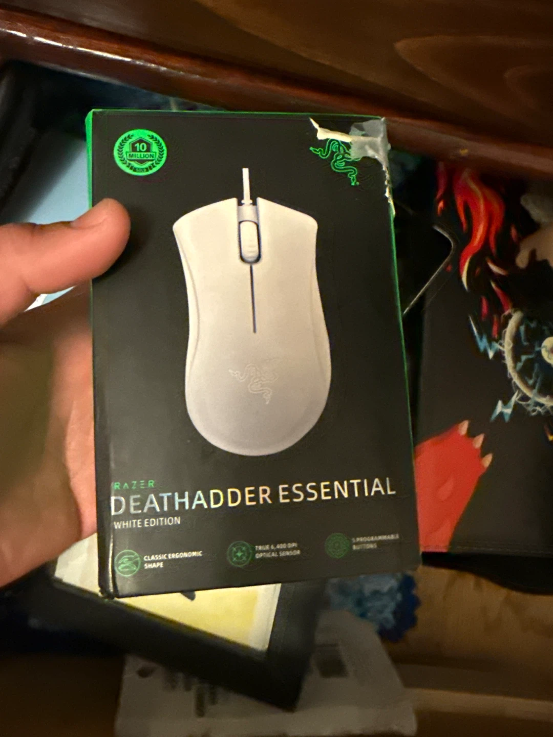 Razer DeathAdder Essential White Edition Gaming Mouse
