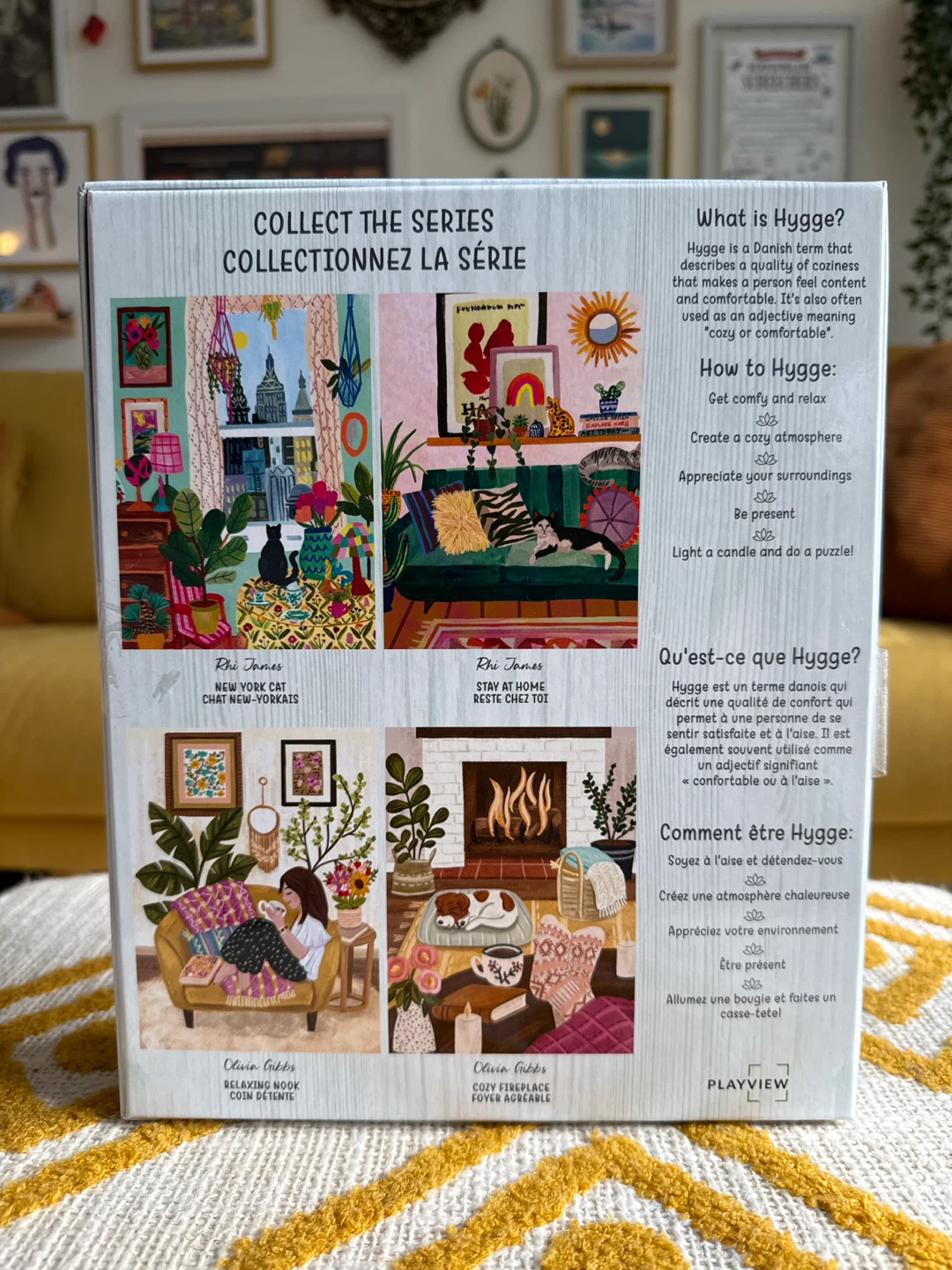 Playview Hygge Cozy Fireplace 500-Piece Puzzle - photo 2