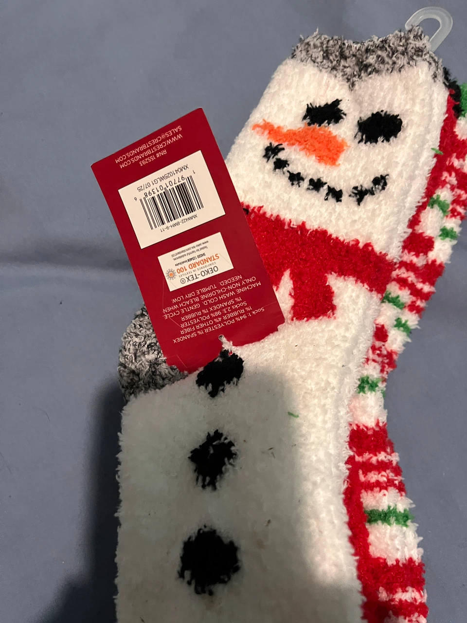 3 Pairs Holiday Fuzzy Socks