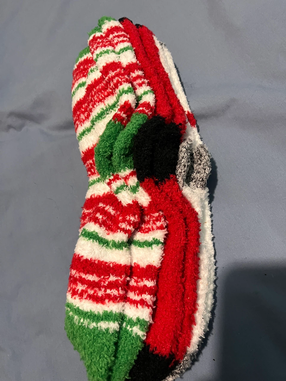 3 Pairs Holiday Fuzzy Socks - photo 3