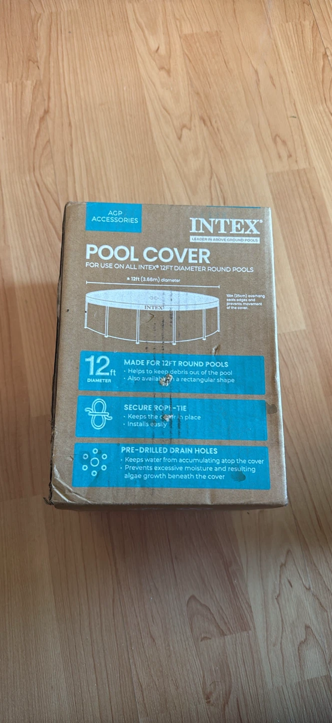 Intex 12ft Round Pool Cover - photo 2