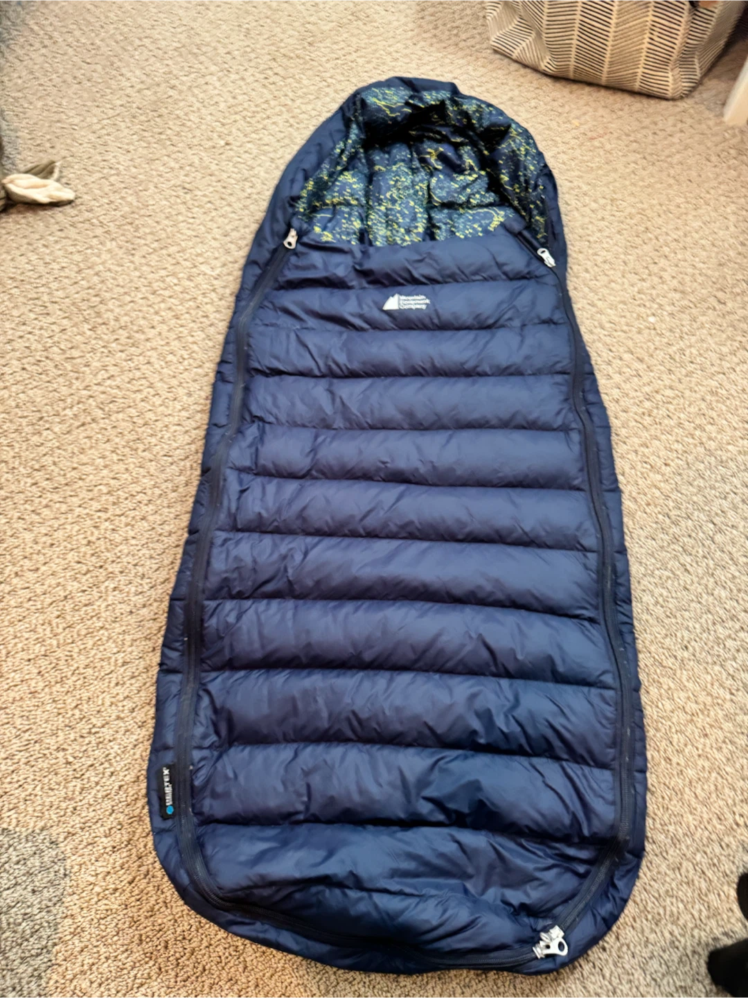 MEC Ride Warm Down Stroller Bag – Navy