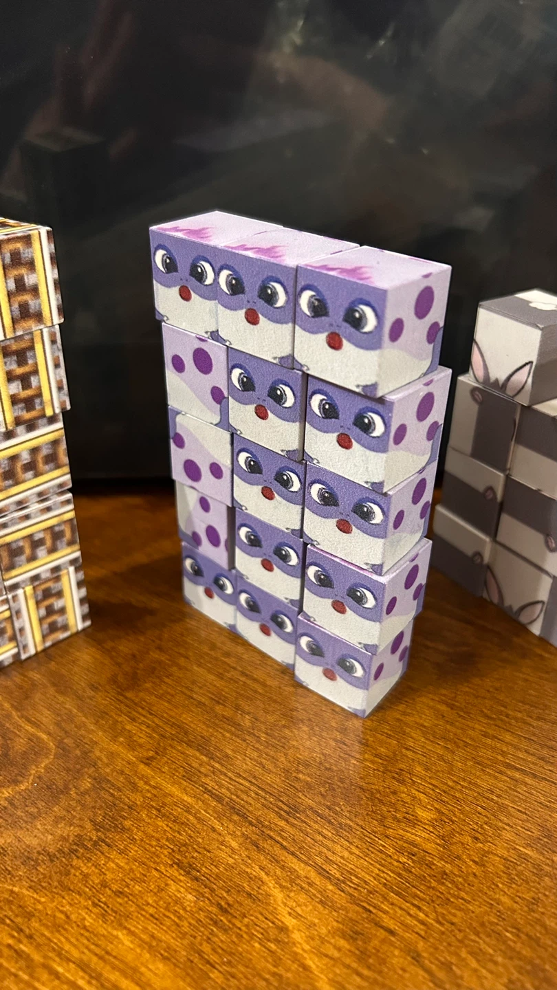 Set of Character Magnetic Blocks - photo 3