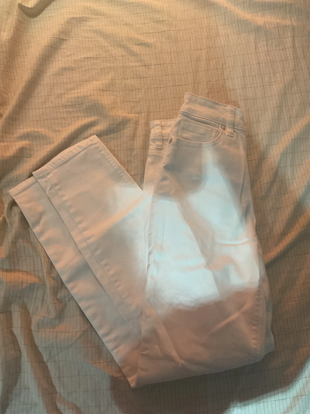 American Eagle White Mom Jeans - photo 3