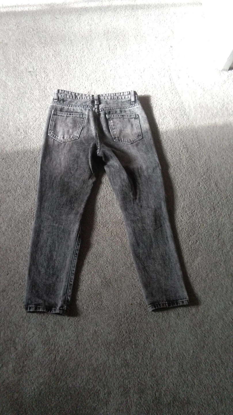Distressed Grey Jeans - photo 2