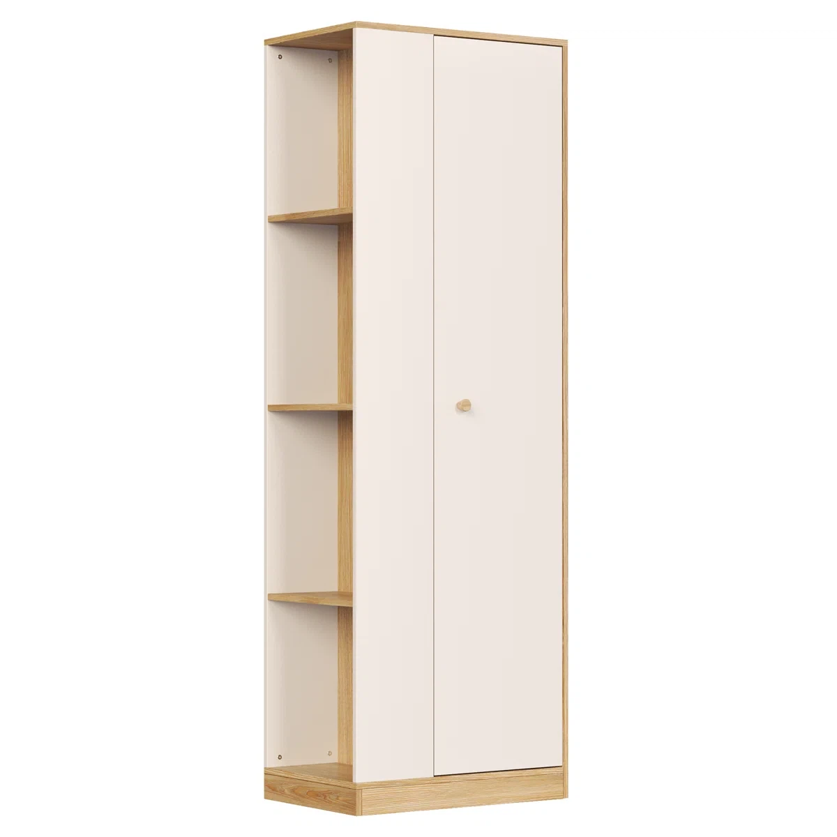 Cabinet with Door and wood wardrobe - photo 2