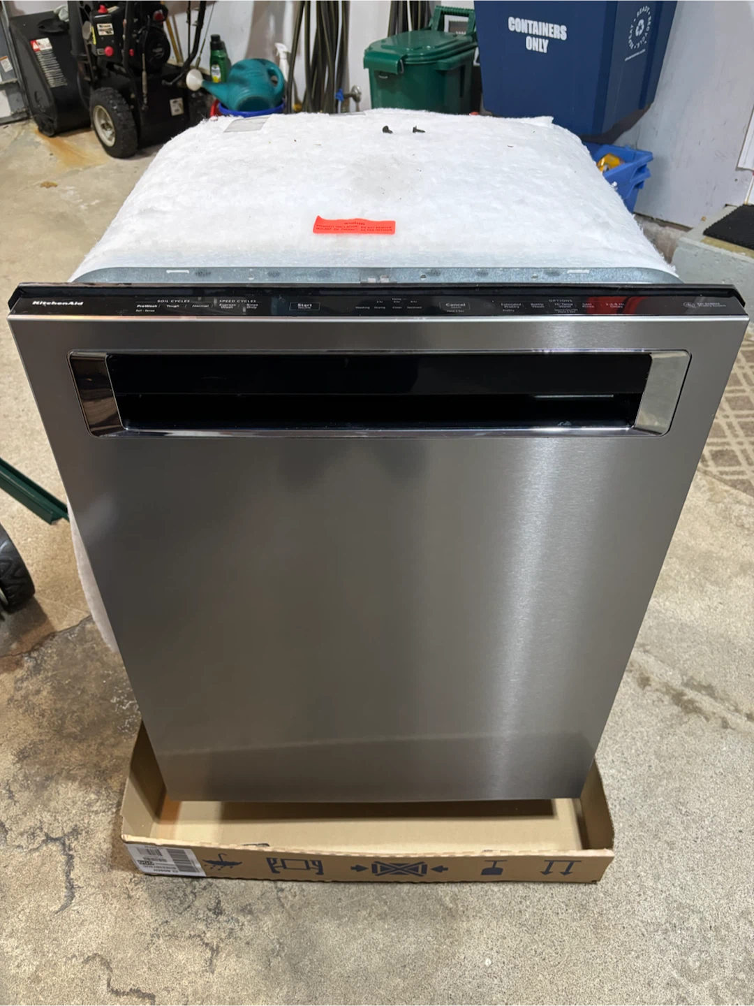 KitchenAid Dishwasher, Stainless, 3rd Rack - Works Great