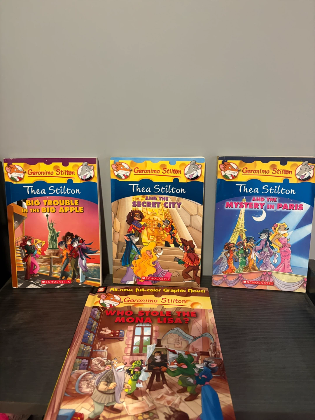 Set of 4 Thea Stilton Graphic Novels