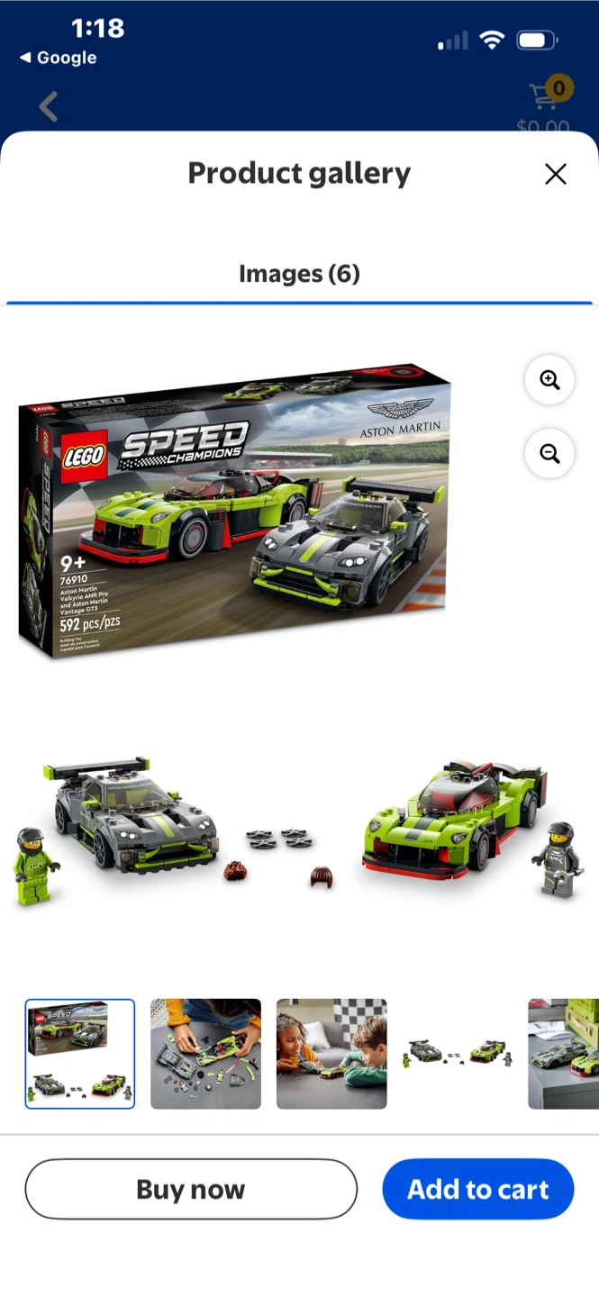 LEGO Speed Champions Aston Martin 76910