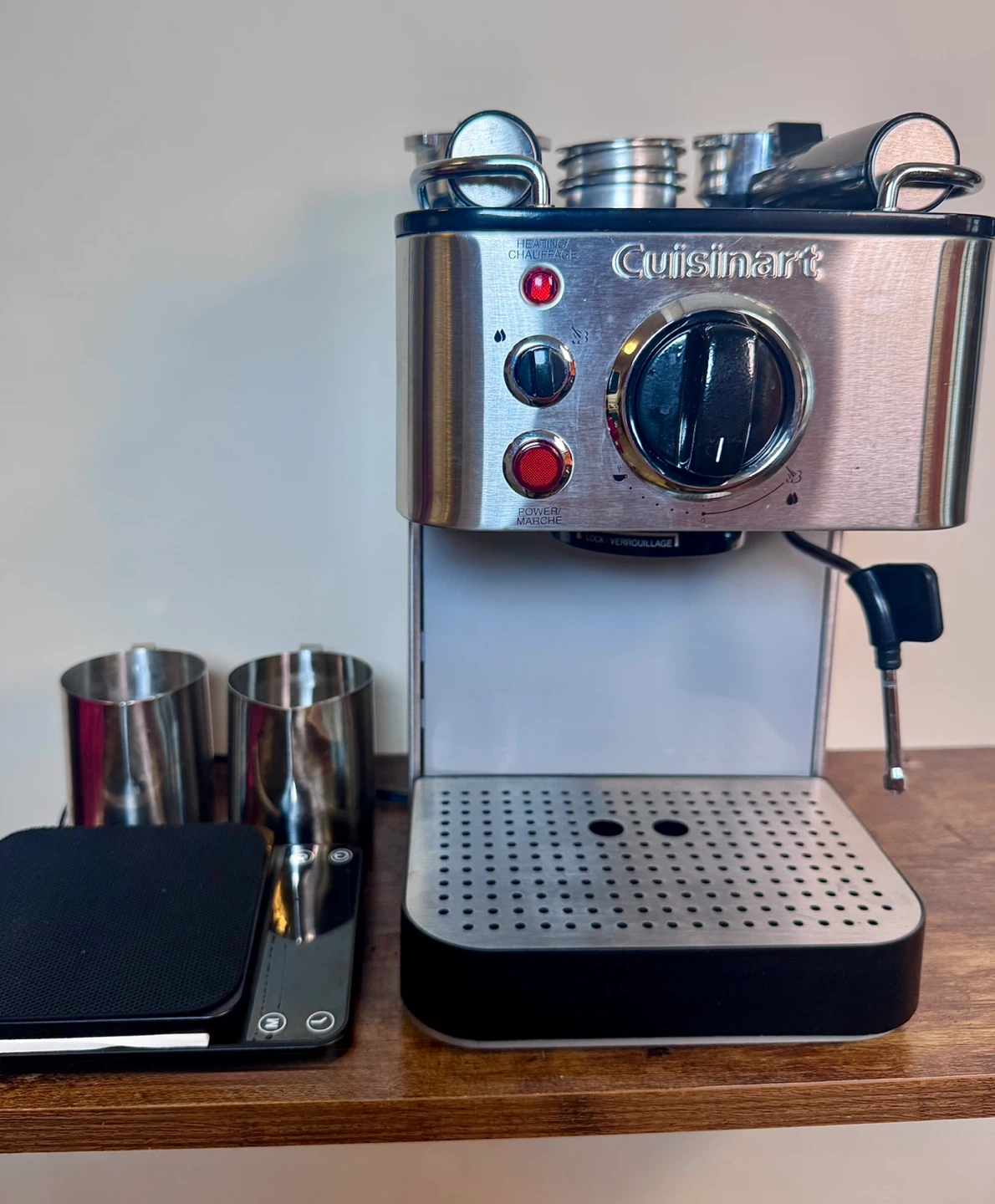Cuisinart Espresso Machine with Accessories
