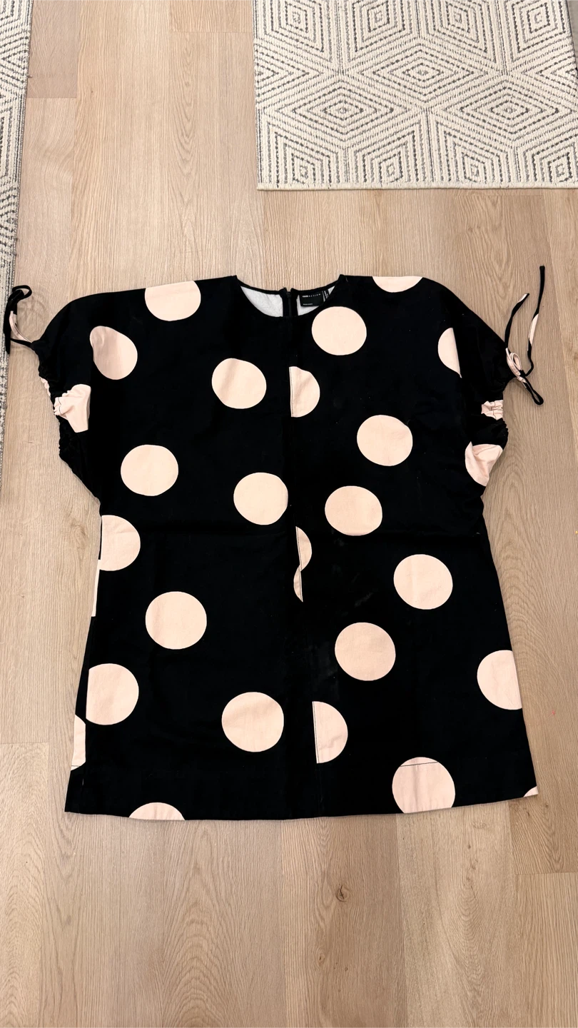 Curve ASOS DESIGN Polka Dot Top
