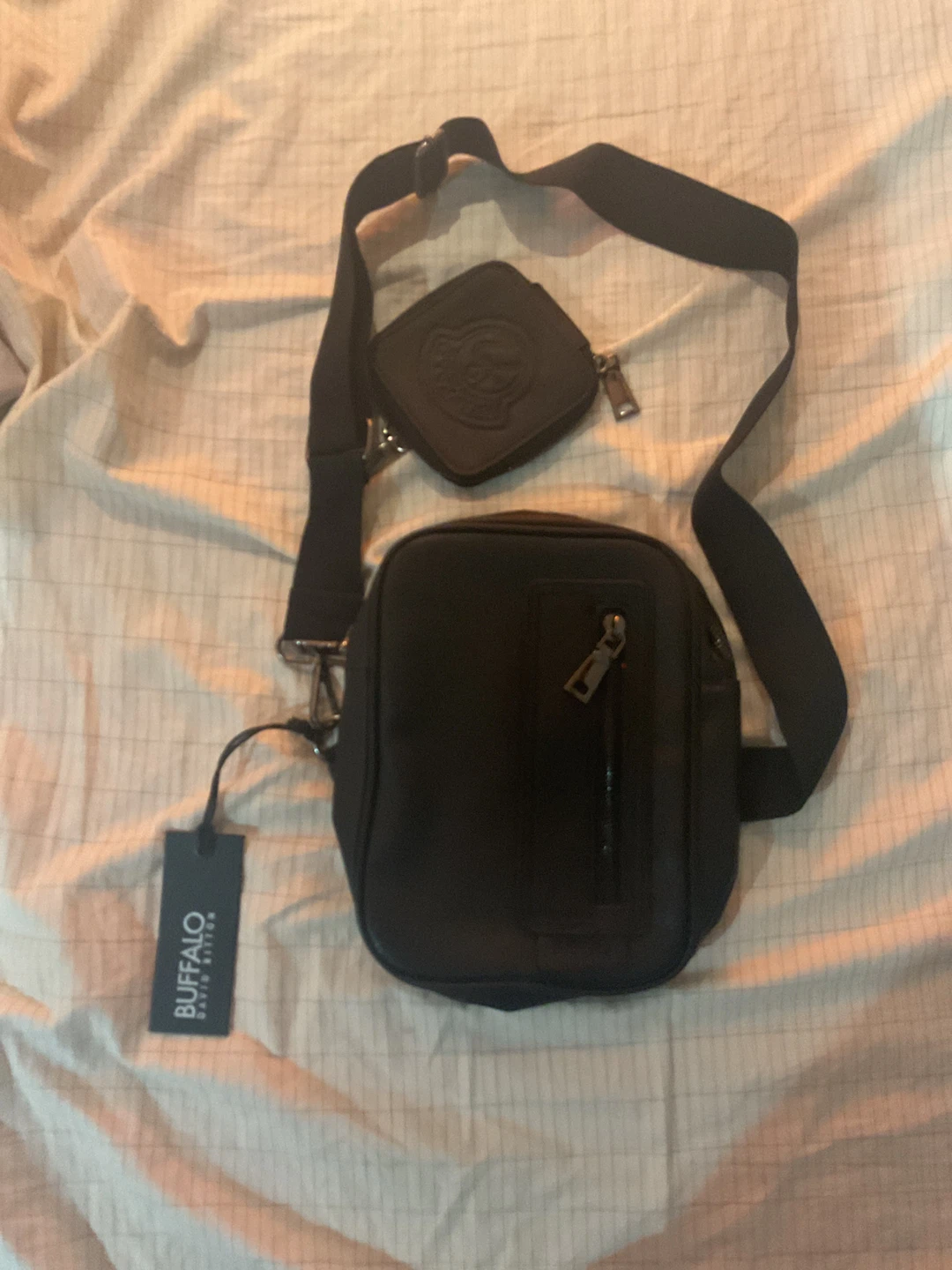 Buffalo David Bitton Crossbody Bag with Pouch