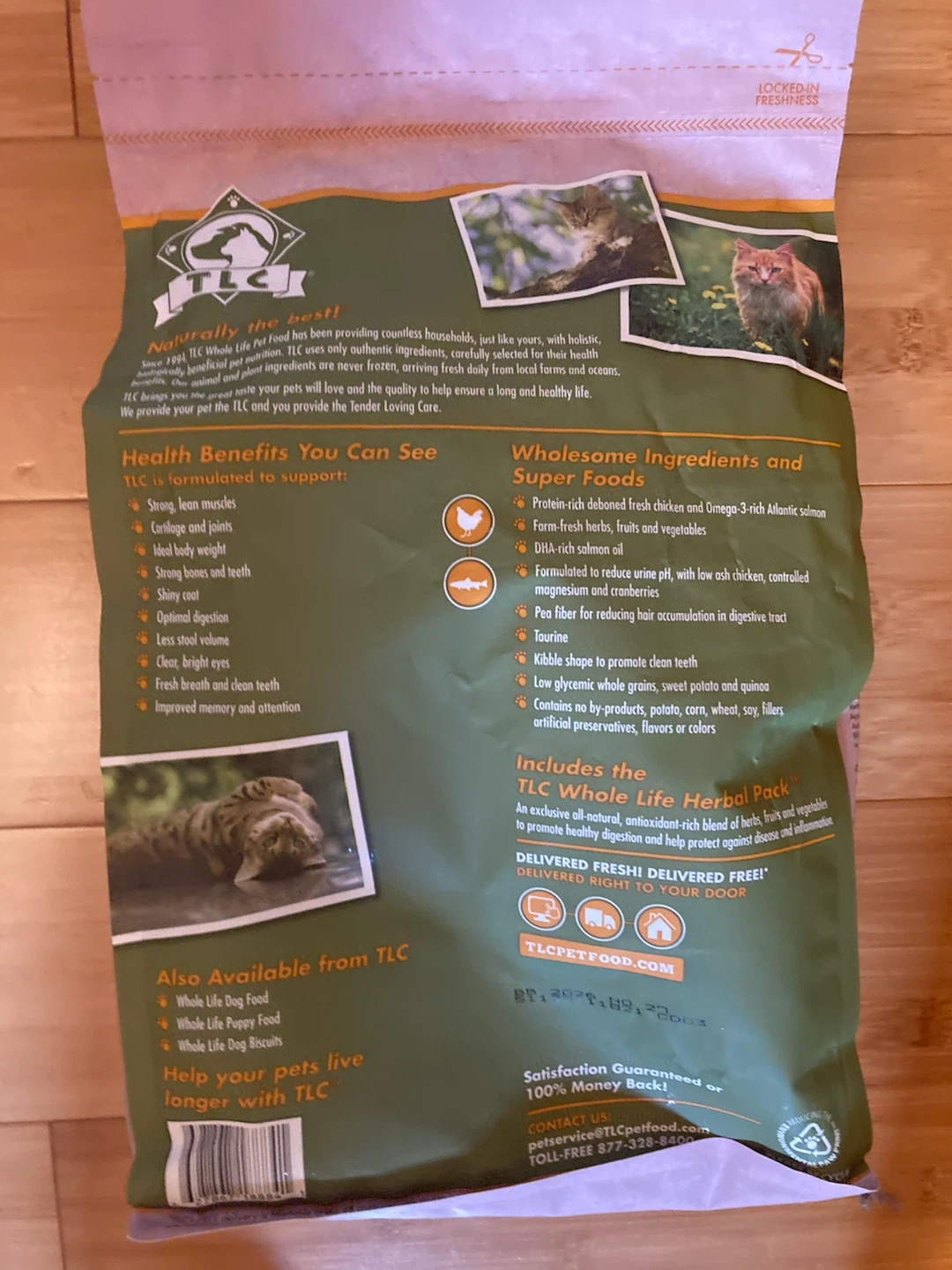 TLC Whole Life Cat Food 2.26 kg - photo 2