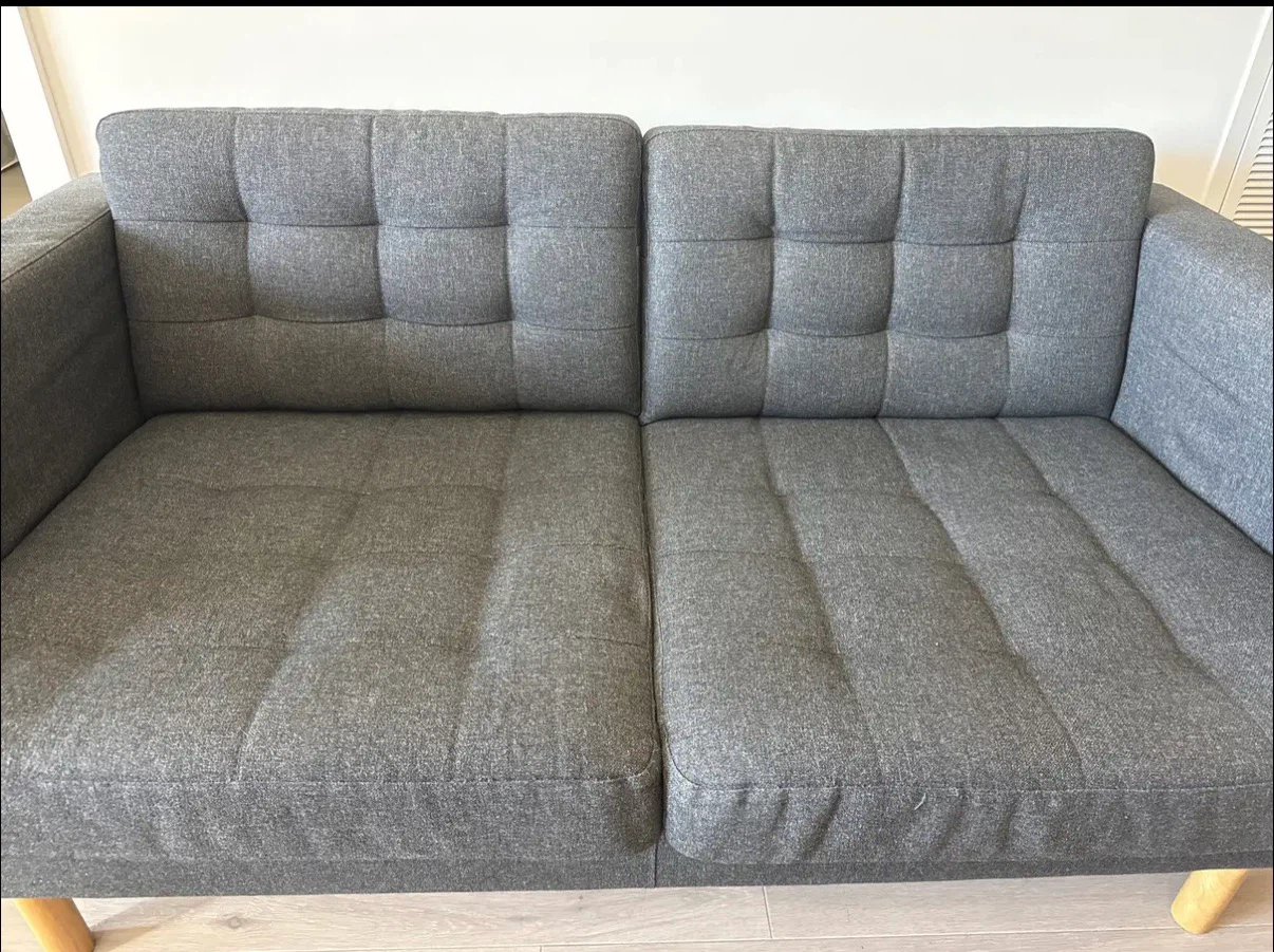 IKEA Grey Loveseat - photo 2