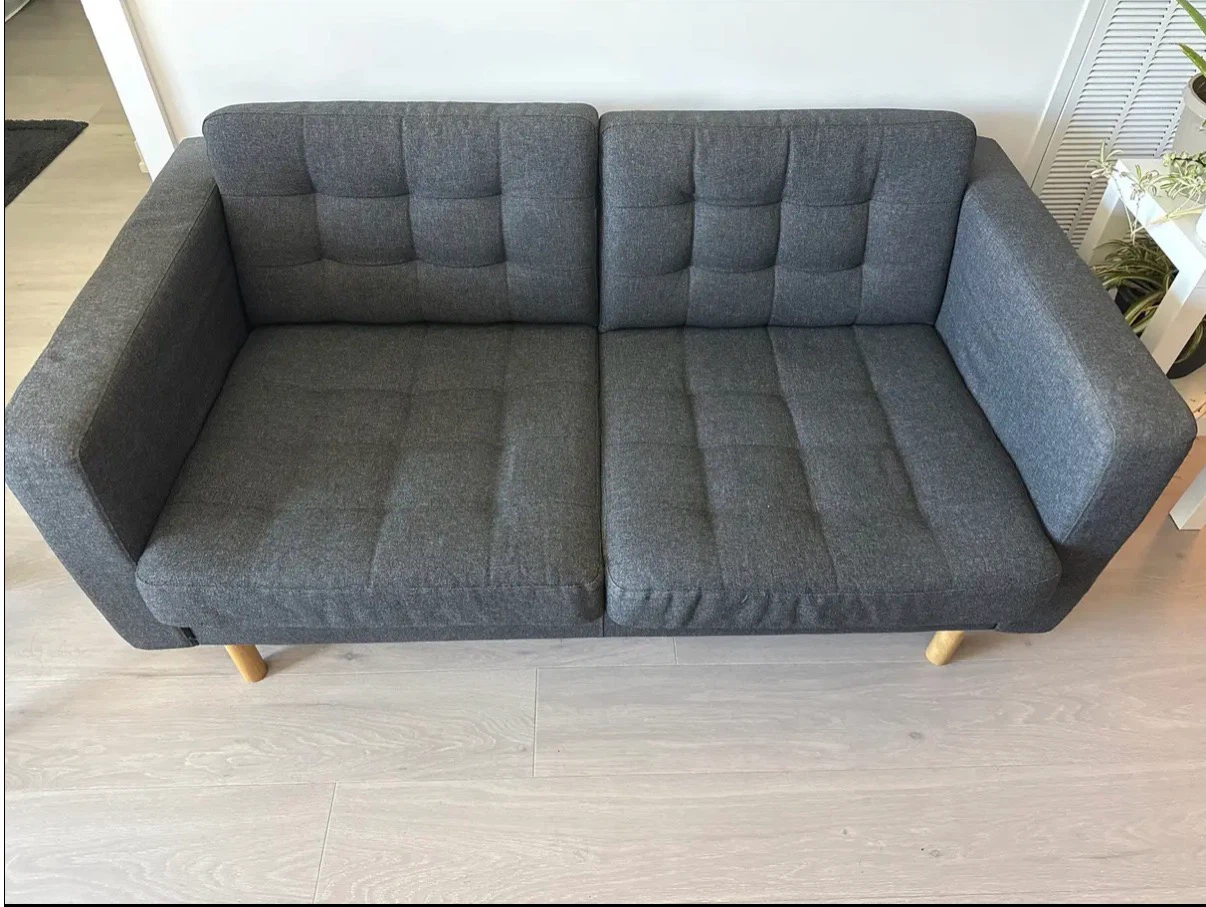 IKEA Grey Loveseat
