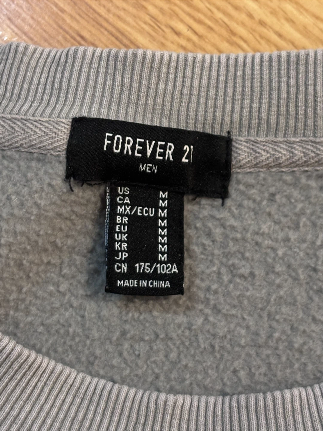 Forever 21 Men's Grey Short Sleeve Shirt - photo 3