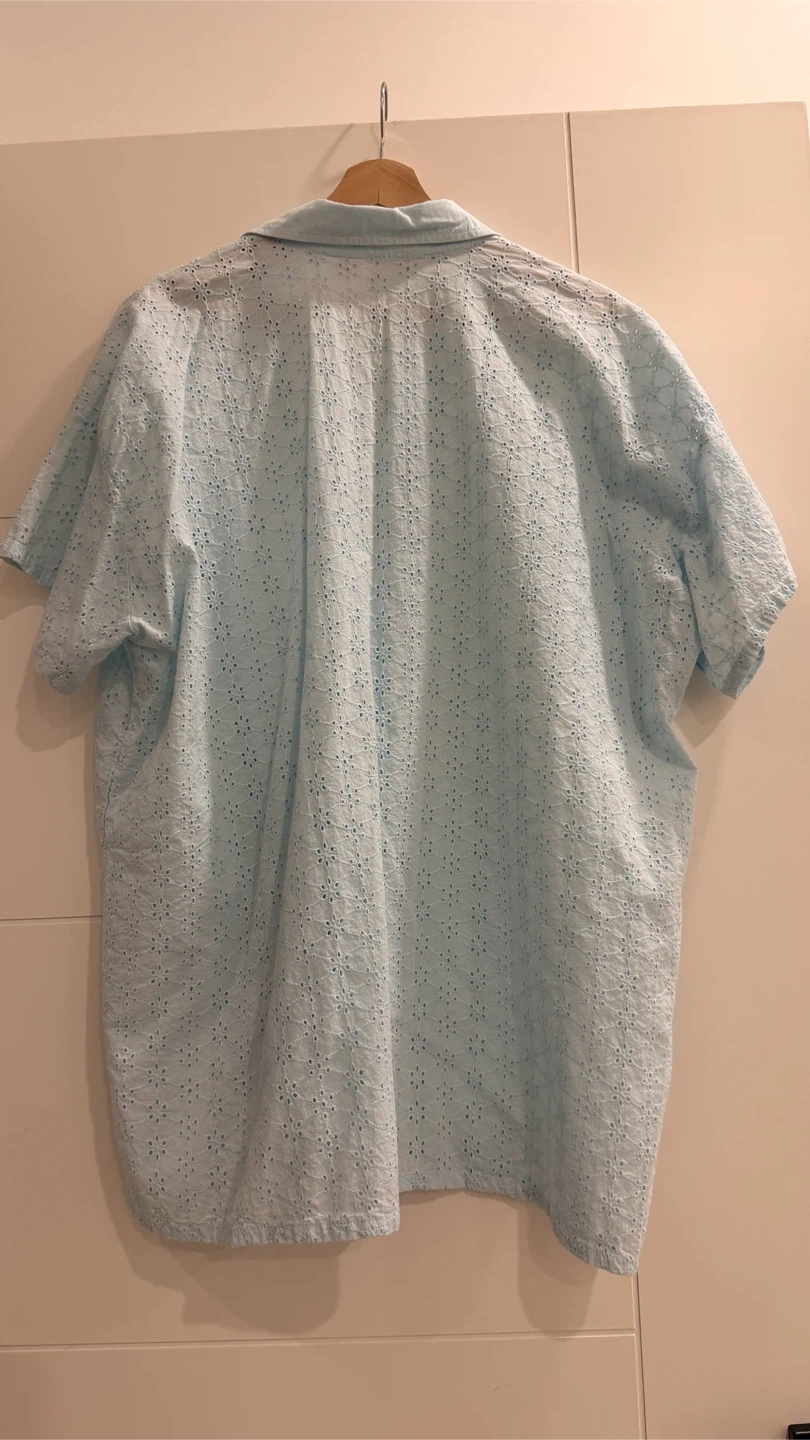 La Vie en Rose eyelet button-up shirt - photo 2