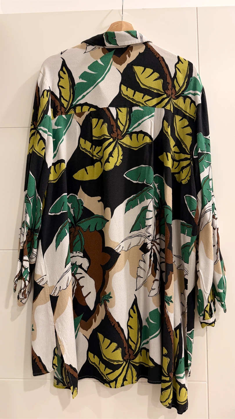 LC Waikiki Palm Print Long Sleeve Shirt - photo 2